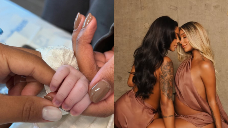 Nasce Zuri, filha de Ludmilla e Brunna Gonçalves: 'Bem vinda ao nosso Paraíso'