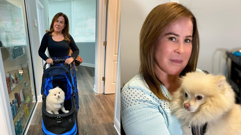 Zilu Camargo lamenta morte do cachorro de estimação, Bilu