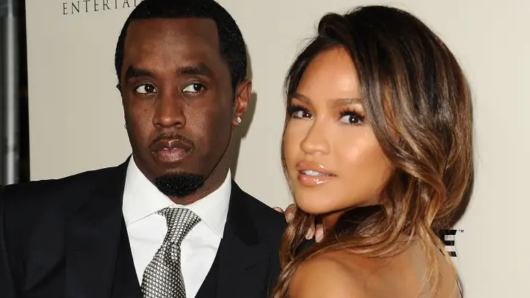 P Diddy ao lado de Cassie Ventura