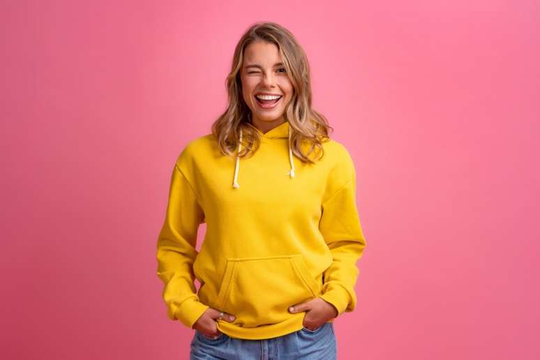 O moletom ajuda a deixar o visual mais casual 