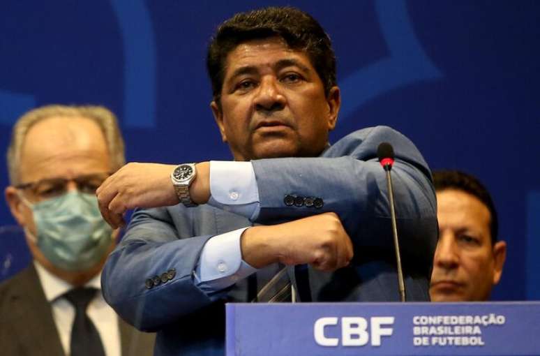 Ednaldo Rocrigues seleccionó y repitió al presidente de CBF hasta que TJ-RJ fue tomado el jueves.
