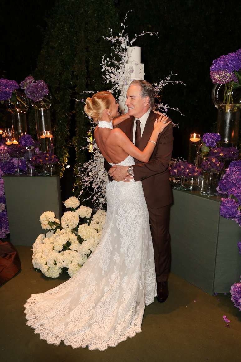Ana Paula Siebert and Roberto Justus Ana Paula Siebert and Roberto Justus