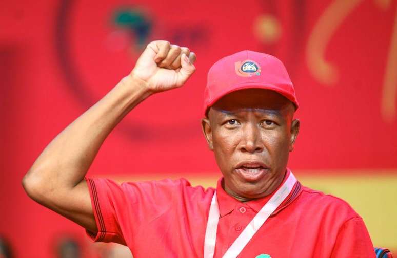 Julius Malema é um político controverso que defende a nacionalização de terras na África do Sul