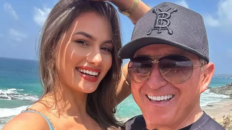 Esposa de Amado Batista emociona com declaração para o cantor: ‘Minha vida’