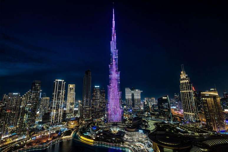 Prédio mais alto do mundo, Burj Khalifa, em Dubai