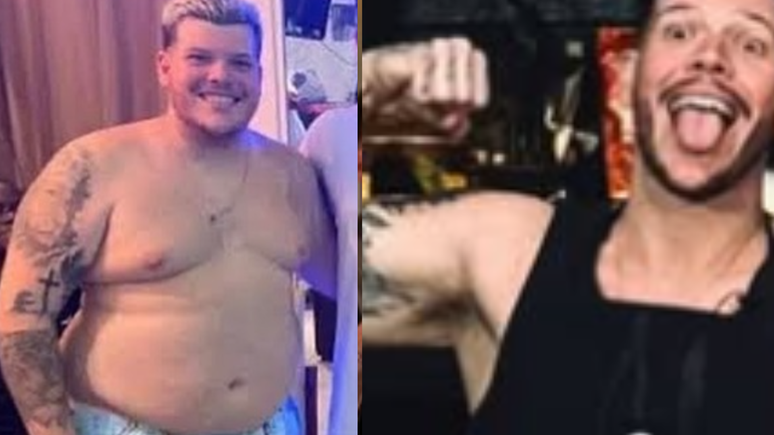 Ferrugem exibe foto depois de perder mais de 35 kg