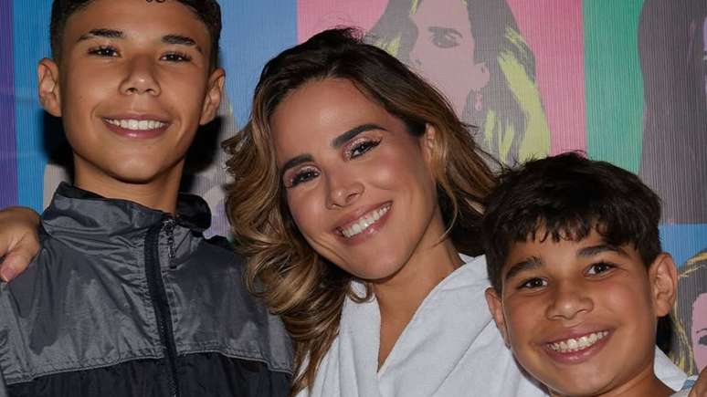 Wanessa Camargo é mãe de dois meninos, frutos de seu casamento anterior