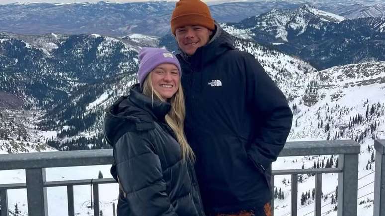 Marina Liberato e Felipe Lessa