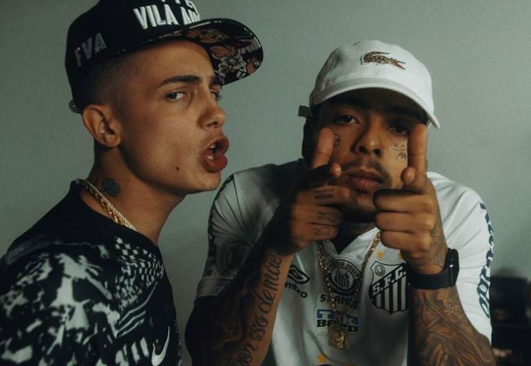 MC Hariel e MC Kevin. Encontros terminavam em música, mesmo que o objetivo não tivesse sido compor.