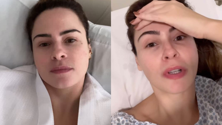 Ana Paula Renault undergoes emergency surgery after the pain crisis: “I couldn’t move my feet”
