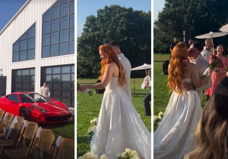 The heir Gugu marries luxury and ostentation: the party had a car of $ 2 million and a champagne tower The heir Gugu marries luxury and ostentation: the party had a car of $ 2 million and a champagne tower