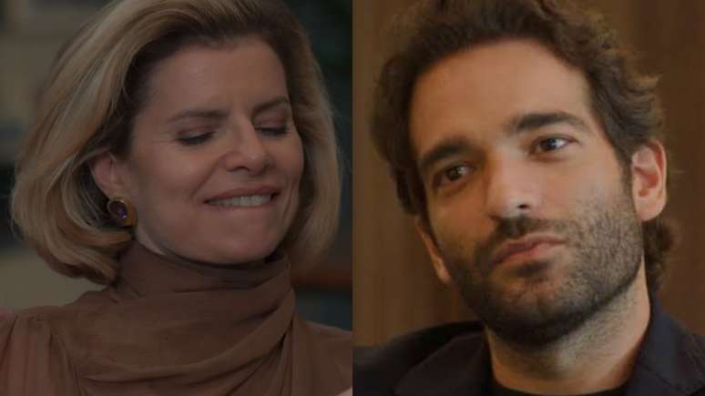 Odete (Débora Bloch) e Afonso (Humberto Carrão) de Vale Tudo
