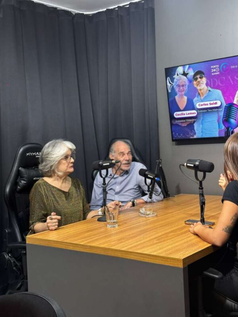 Play receives the voice actors “Chaves” in nostalgic and fun chat Play receives the voice actors “Chaves” in nostalgic and fun chat