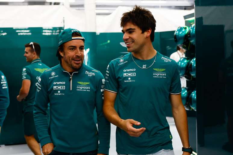 Fernando Alonso e Lance Stroll