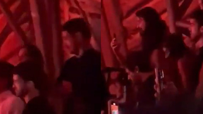 Vídeo de Bruna Marquezine cumprimentando seu ex, João Guilherme