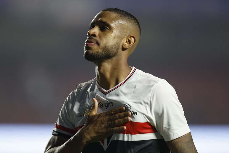 André Silva, atacante do São Paulo . (Photo by Miguel Schincariol/Getty Images)