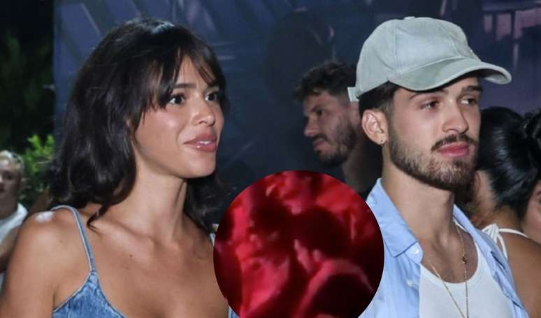 Bruna Marquezine e João Guilherme são flagrados juntos em show e web vai ao delírio: 'Muito agarradinhos, escondendo de ninguém'.