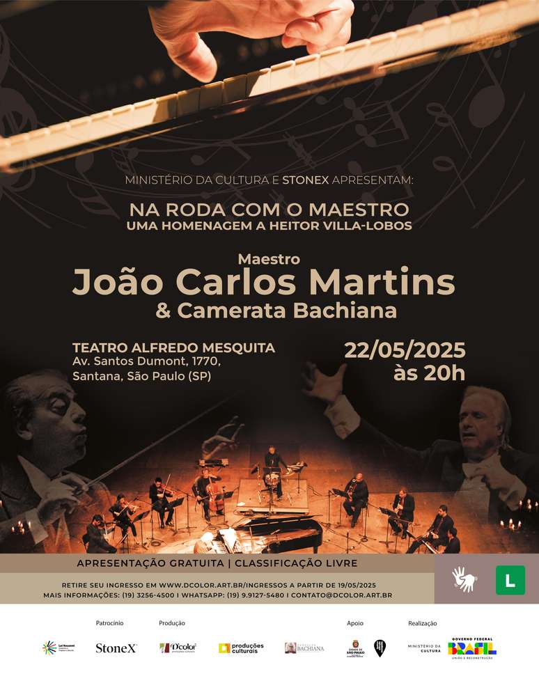 Na Roda com o Maestro &ndash; Uma homenagem a Heitor Villa-Lobos
