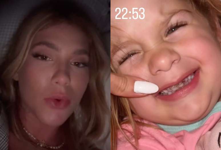 Maria Flor! Filha de Virginia sofre acidente doméstico e assusta