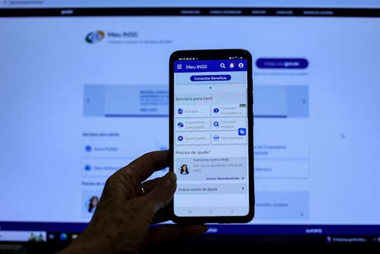 Desbloqueios de empréstimos consignados do INSS só poderão ser realizados com biometria pelo aplicativo e pelo site do Meu INSS