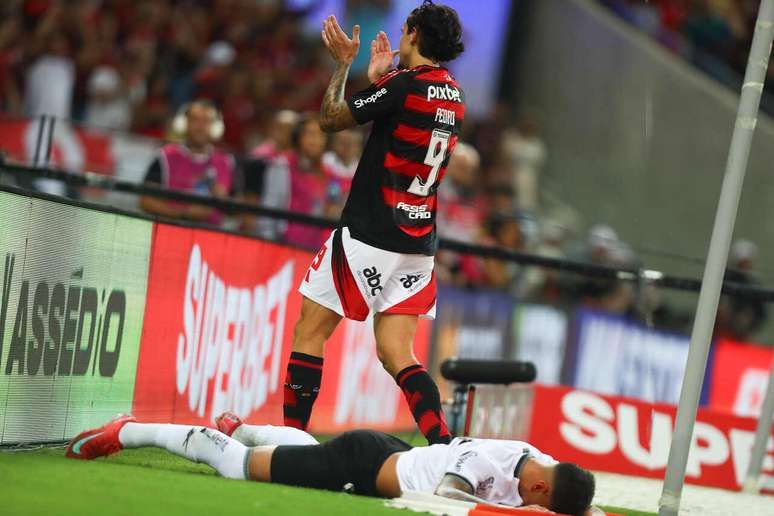 Pedro passa em branco contra o Botafogo. Fotos: Gilvan de Souza/Flamengo