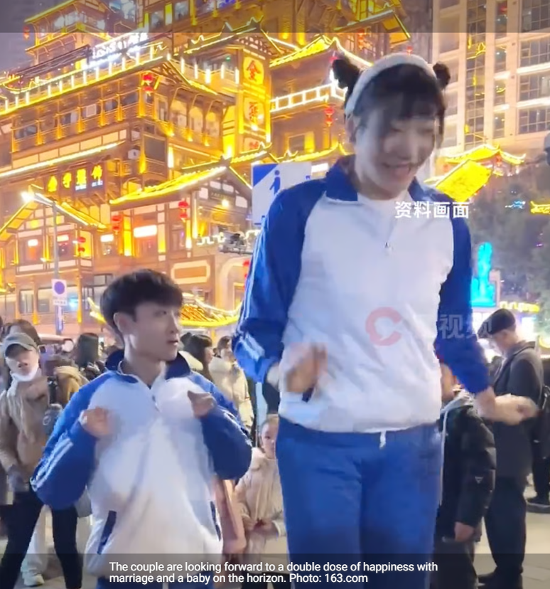 Zihao e Xiaoyue