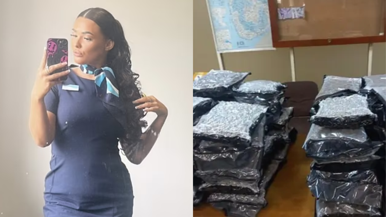 Comissária de bordo é presa com 46kg de droga perigosa no Sri Lanka