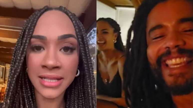 Aline Patriarca falou sobre seu romance com Diogo Almeida