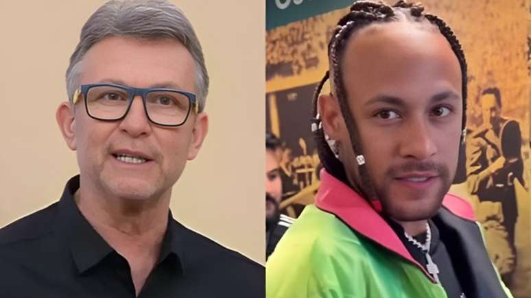 Craque Neto e Neymar