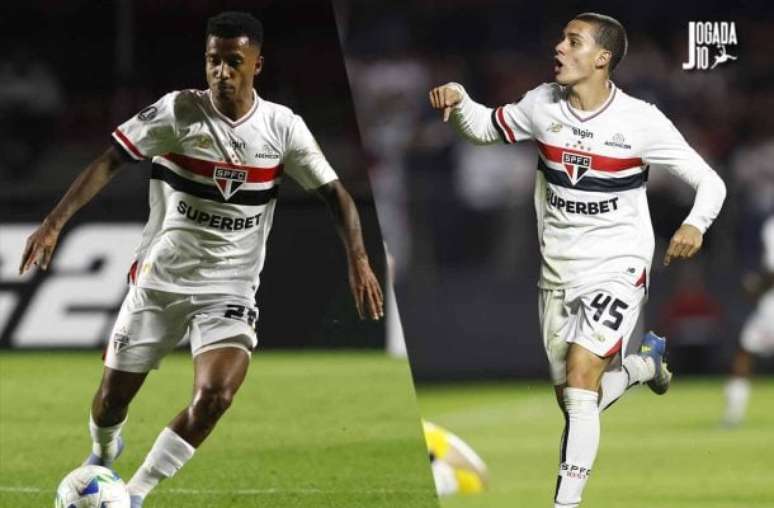 Fotos: Rubens Chiri e Paulo Pinto/Saopaulofc.net - Legenda: São Paulo não terá Marcos Antônio e Lucca pela Copa do Brasil