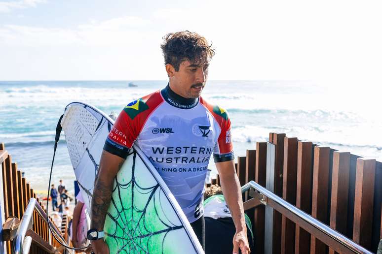 Samuel Pupo foi um dos atletas brasileiros rebaixados na WSL. 