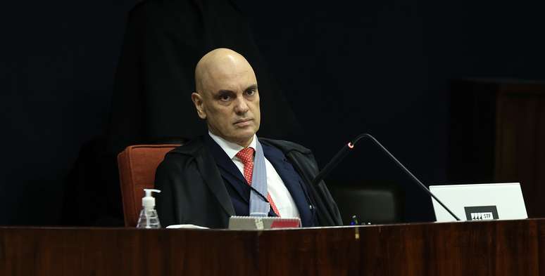 O ministro Alexandre de Moraes, do STF, é o relato da ação penal que apura tentativa de golpe de Estado após as eleições de 2022
