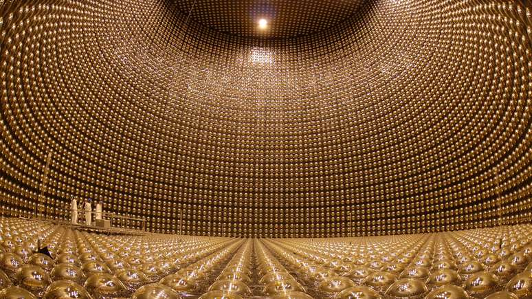 O novo laboratório no Japão será uma versão maior e melhor do atual detector de neutrino Super K