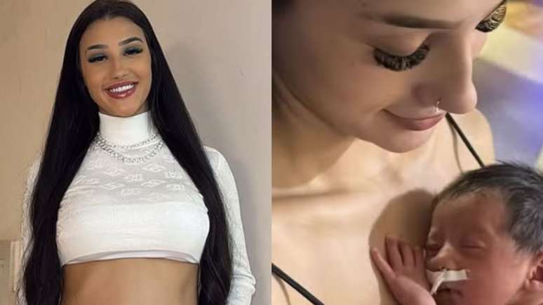 Bia Miranda e a filha