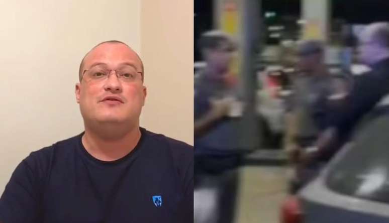 Padre Felix Franco foi detido após xingar e ameaçar funcionários de um posto