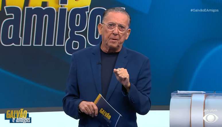 Galvão Bueno fala sobre situação da CBF