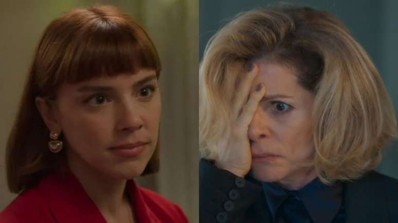 Solange (Alice Wegmann) e Odete (Débora Bloch) de Vale Tudo