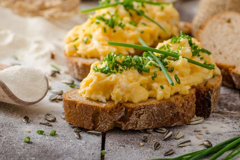 The scrambled egg preserves the nutrients of the food The scrambled egg preserves the nutrients of the food