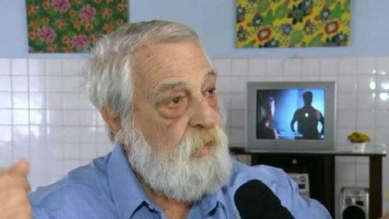 Lafayette Galvão em seus últimos anos de vida - Reprodução/TV Globo