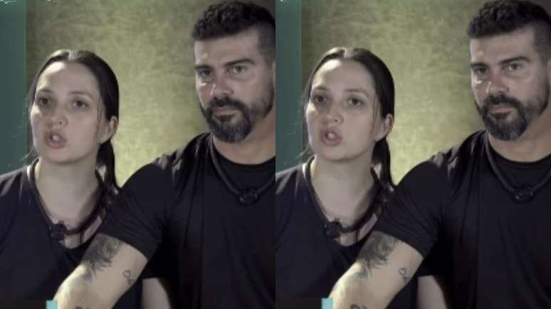 Carol e Radamés no 'Power Couple'