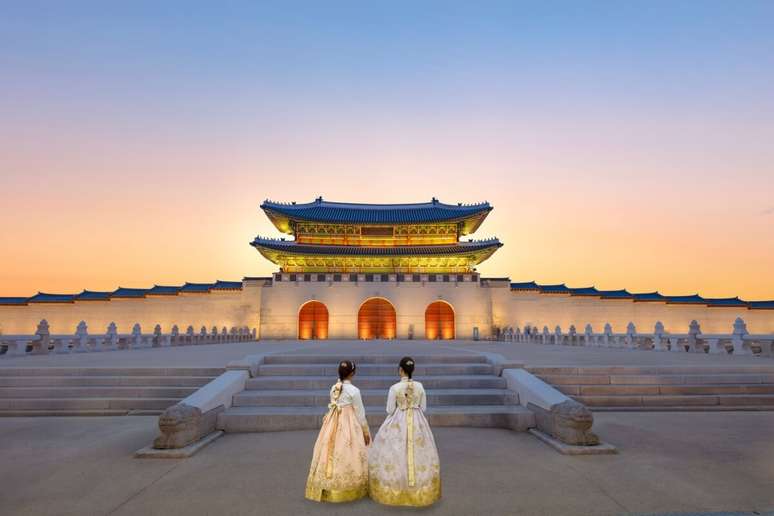 O Pal&aacute;cio Gyeongbokgung oferece um vislumbre da vida imperial coreana 