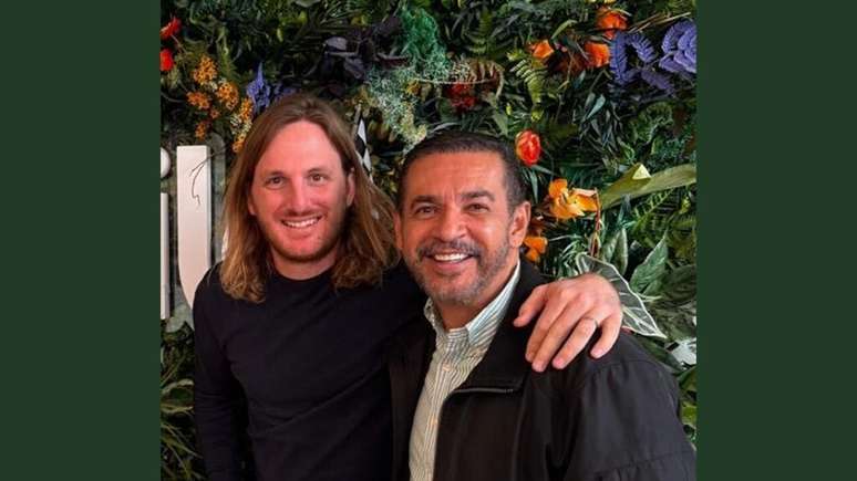 Loïc Soubeyrande (esquerda), CEO Global da Swile, e Júlio Brito, CEO da Swile no Brasil, empresa especializada em benefícios para trabalhadores.