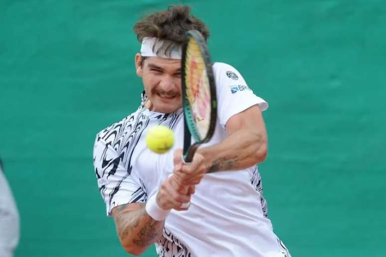 Thiago Wild foi eliminado na segunda rodada do quali em Roland Garros.
