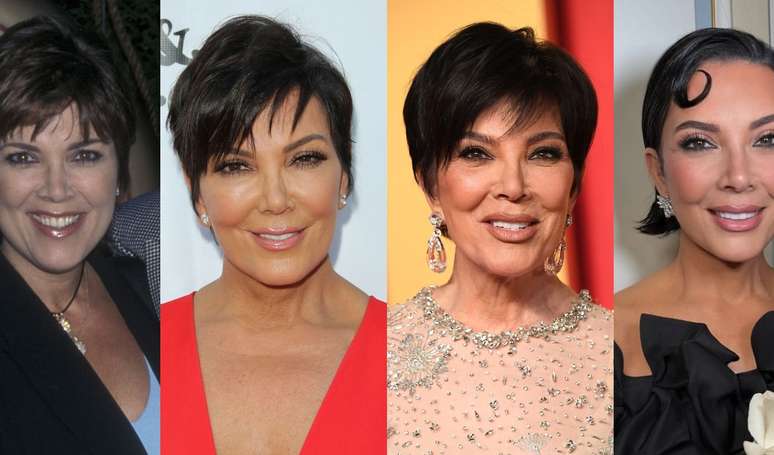 Antes e depois de Kris Jenner: a transformação chocante da mãe de Kim Kardashian em 38 fotos nos últimos 37 anos.