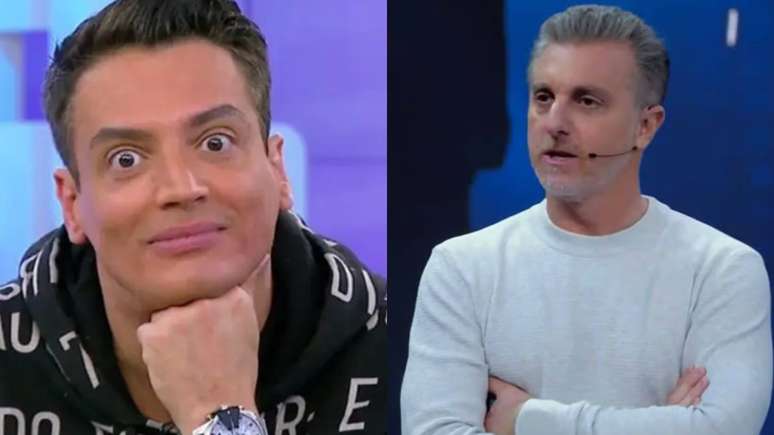 Leo Dias e Luciano Huck