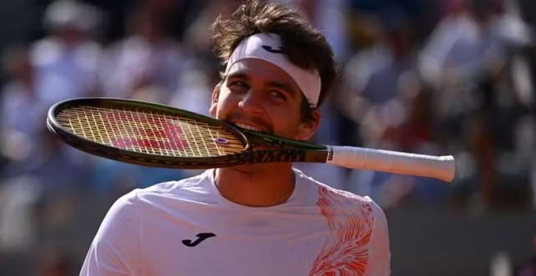 Thiago Wild em Roland Garros 