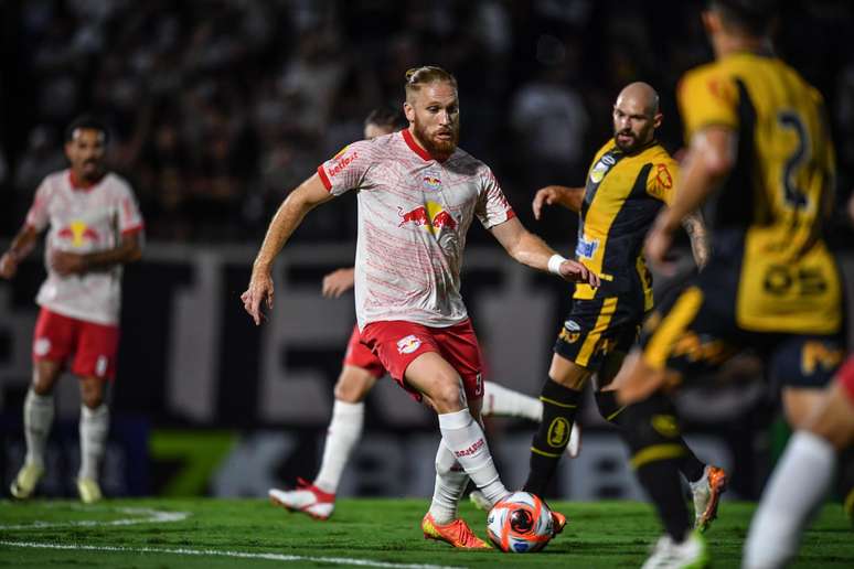 Isidro Pitta, jogador do Red Bull Bragantino. 