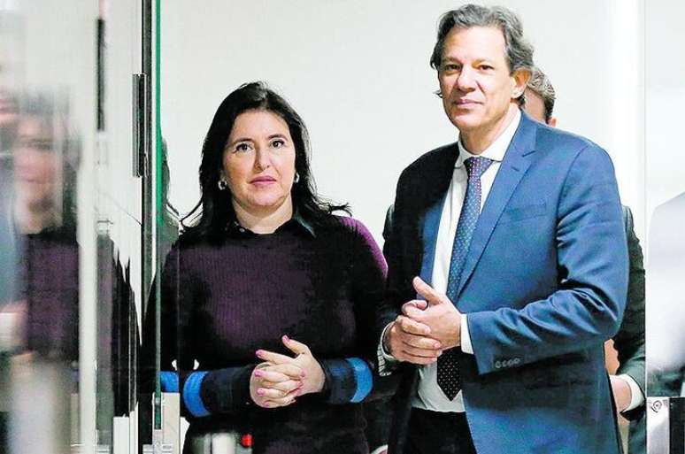 Medidas orçamentárias foram anunciadas após coletiva dos ministros da Fazenda, Fernando Haddad, e do Planejamento, Simone Tebet