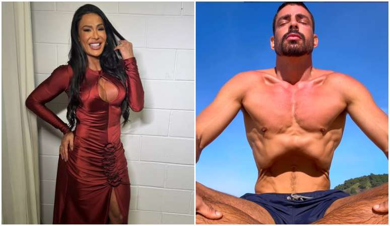 Gracyanne Barbosa e Cauã Reymond são adeptos do vacuum abdominal