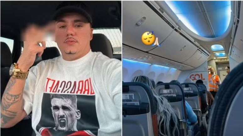 Deu ruim! MC posta foto no avião e é preso ao desembarcar; saiba o motivo